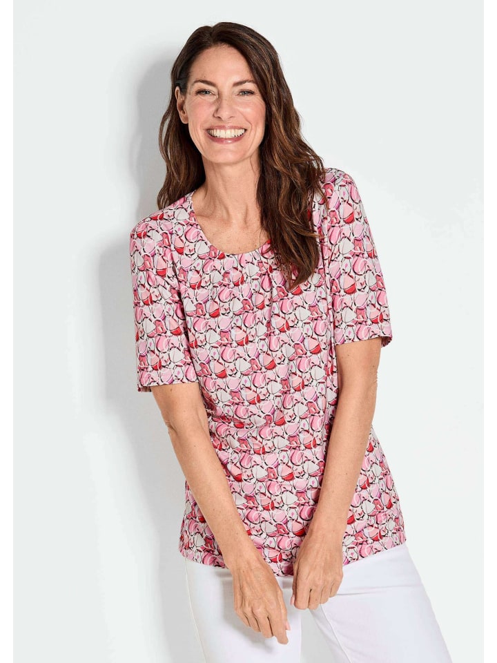 Футболка GOLDNER, цвет pink/gemustert 
Футболка GOLDNER, цвет pink/gemustert