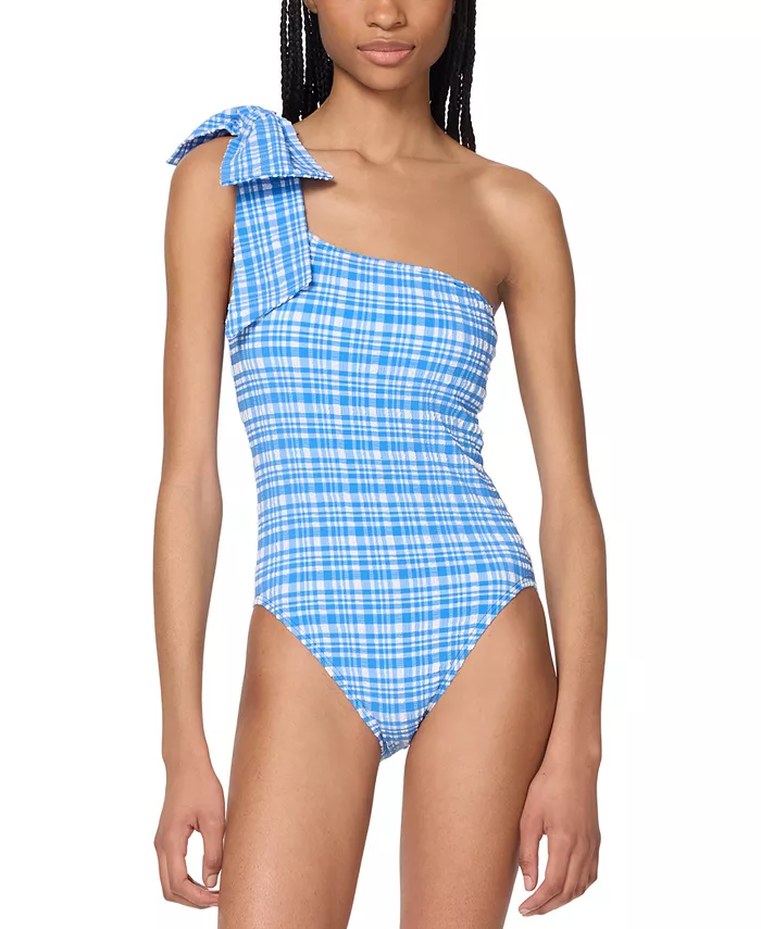 Женский купальник New York с одним плечом Kate Spade, синий
Женский купальник New York с одним плечом Kate Spade, синий