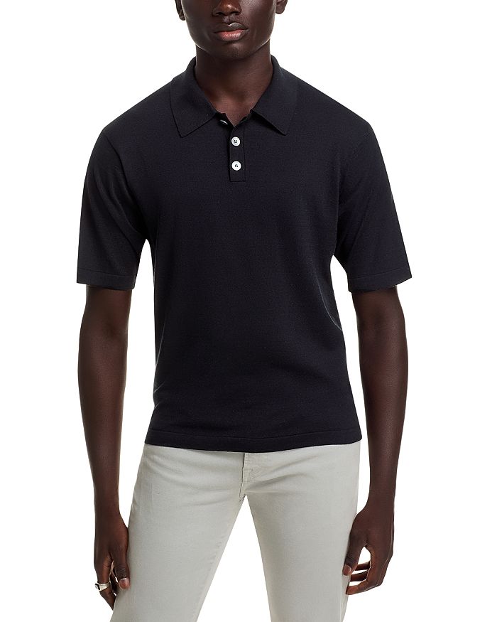 Короткий рукав Поло Свитер FRAME, черный
Короткий рукав Поло Свитер FRAME, черный