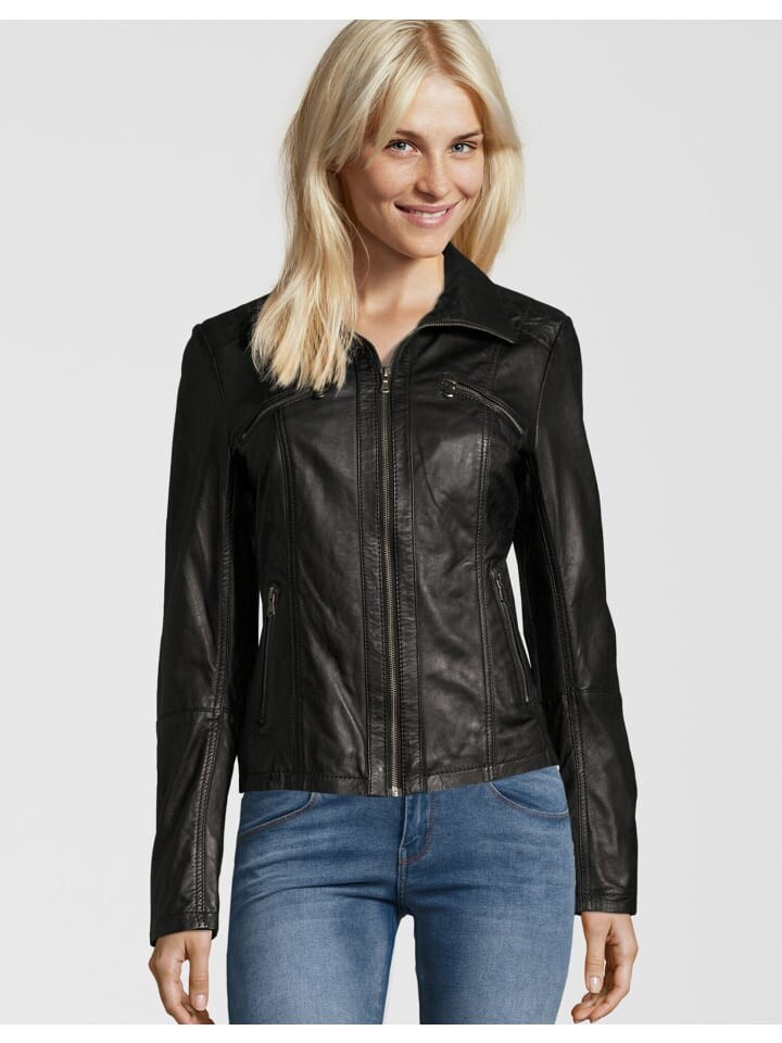 Кожаная куртка 7eleven CONNIE, черный
Кожаная куртка 7eleven CONNIE, черный