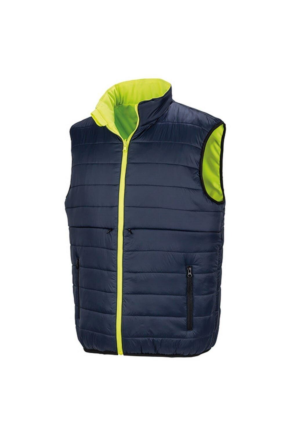 Двусторонний защитный жилет с мягкой подкладкой Safeguard Result, желтый
Двусторонний защитный жилет с мягкой подкладкой Safeguard Result, желтый