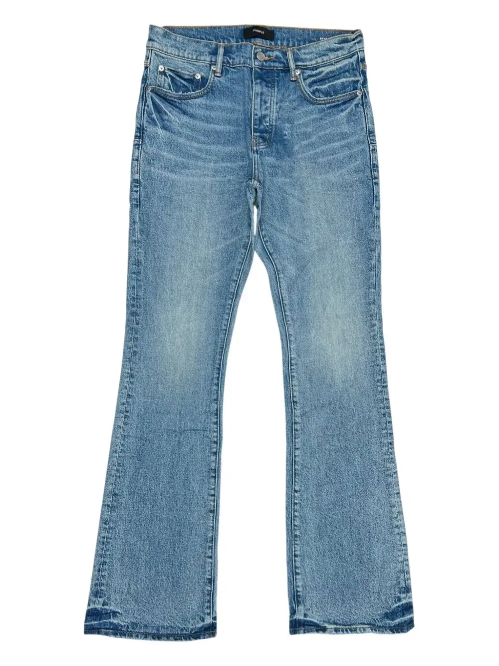 Джинсы с эффектом потертостей Purple Brand, синий
Джинсы с эффектом потертостей Purple Brand, синий