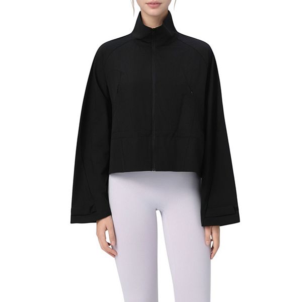 Женская легкая куртка-бомбер на молнии с воротником стойкой и свободным кроем Anna-Kaci, Black
Женская легкая куртка-бомбер на молнии с воротником стойкой и свободным кроем Anna-Kaci, Black