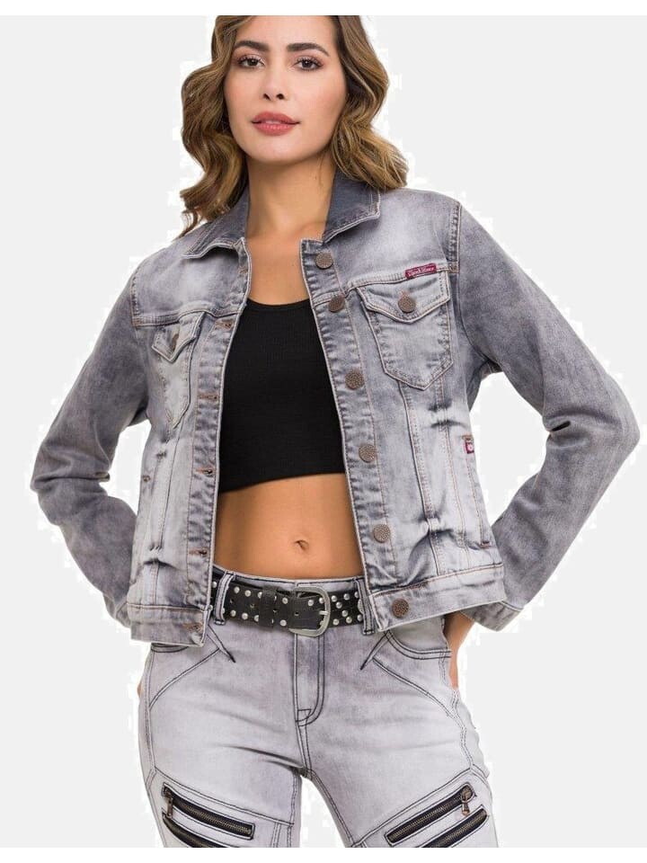 Джинсовая куртка Cipo & Baxx Jeansjacke, серый
Джинсовая куртка Cipo & Baxx Jeansjacke, серый