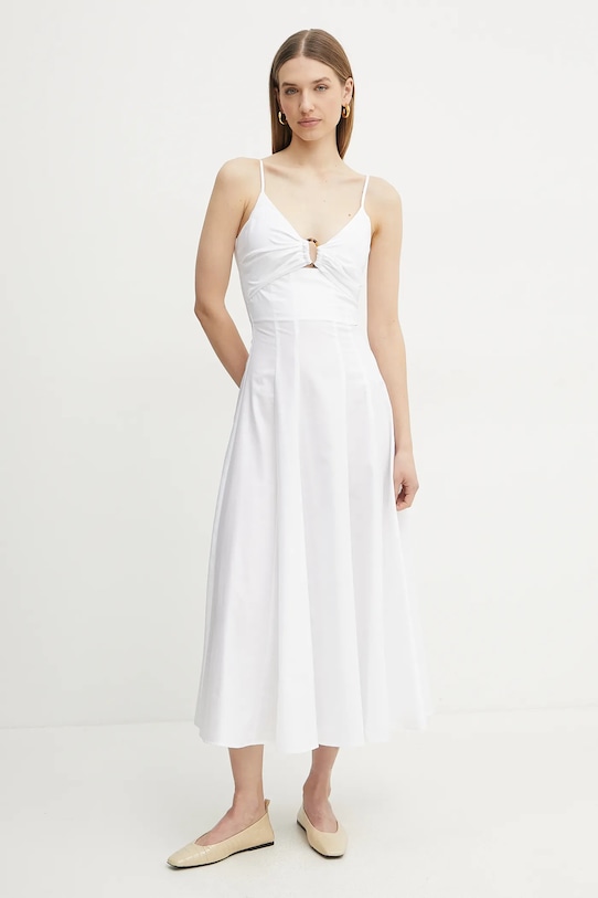 Хлопковое платье Simona Corsellini, белый
Хлопковое платье Simona Corsellini, белый