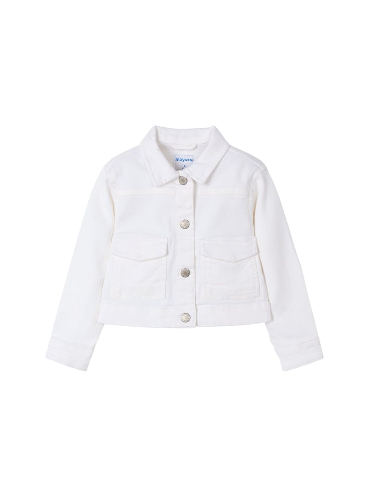 Джинсовая куртка Mayoral, белый
Джинсовая куртка Mayoral, белый