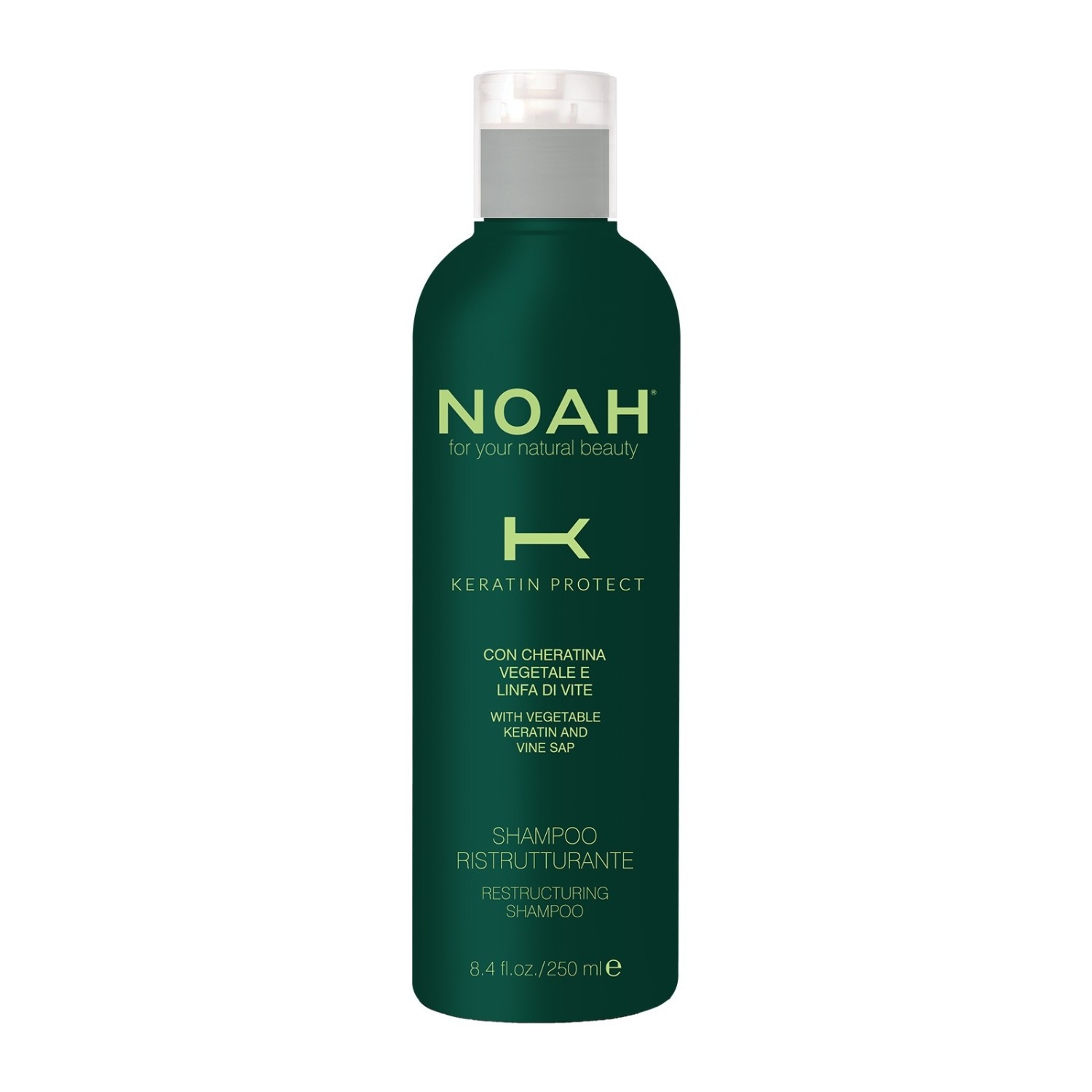 Шампунь keratin protect restructuring shampoo Noah, объем 250 мл.
Шампунь keratin protect restructuring shampoo Noah, объем 250 мл.