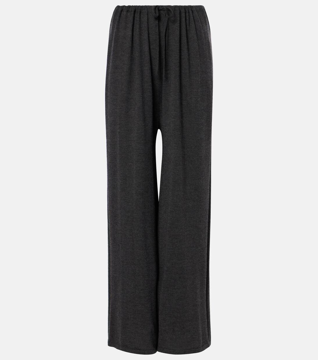 Широкие брюки из кашемира Helphine The Row, цвет dark grey melange
Широкие брюки из кашемира Helphine The Row, цвет dark grey melange