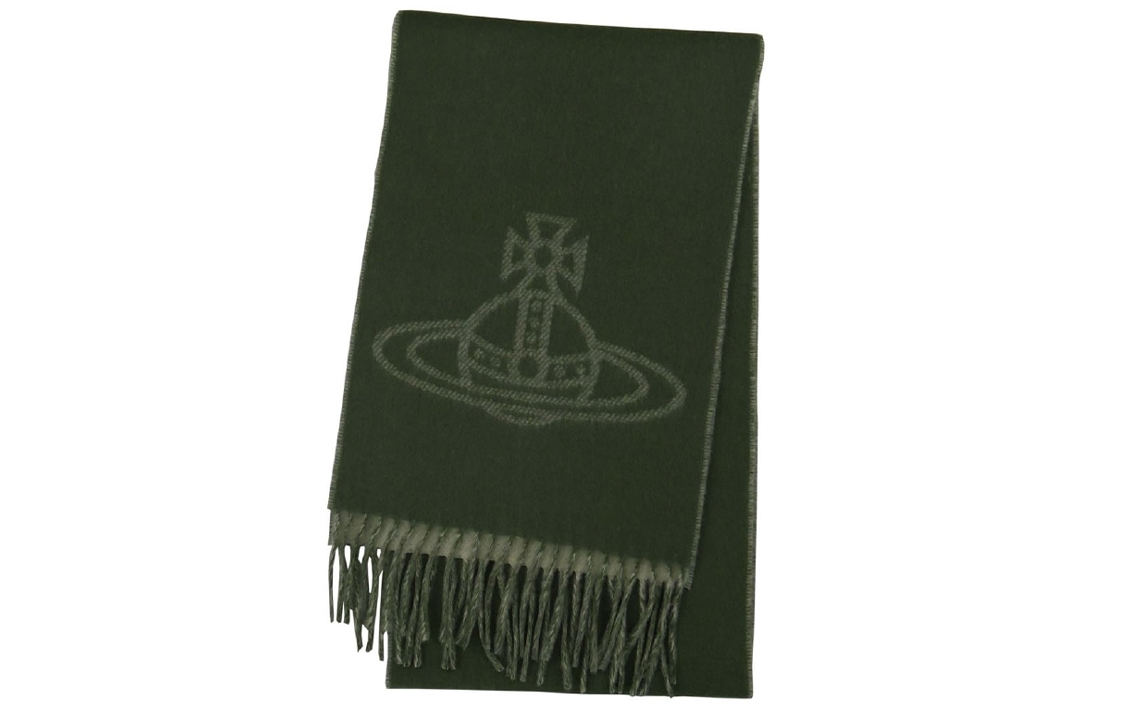 Шарф вязаный унисекс зеленый Vivienne Westwood
Шарф вязаный унисекс зеленый Vivienne Westwood