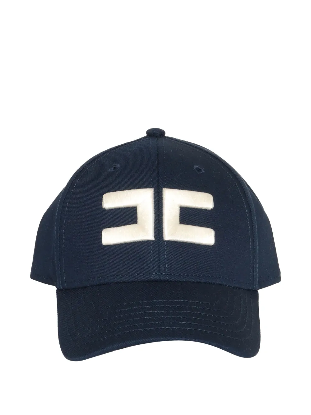 Бейсболка с вышитым логотипом Elisabetta Franchi, синий
Бейсболка с вышитым логотипом Elisabetta Franchi, синий