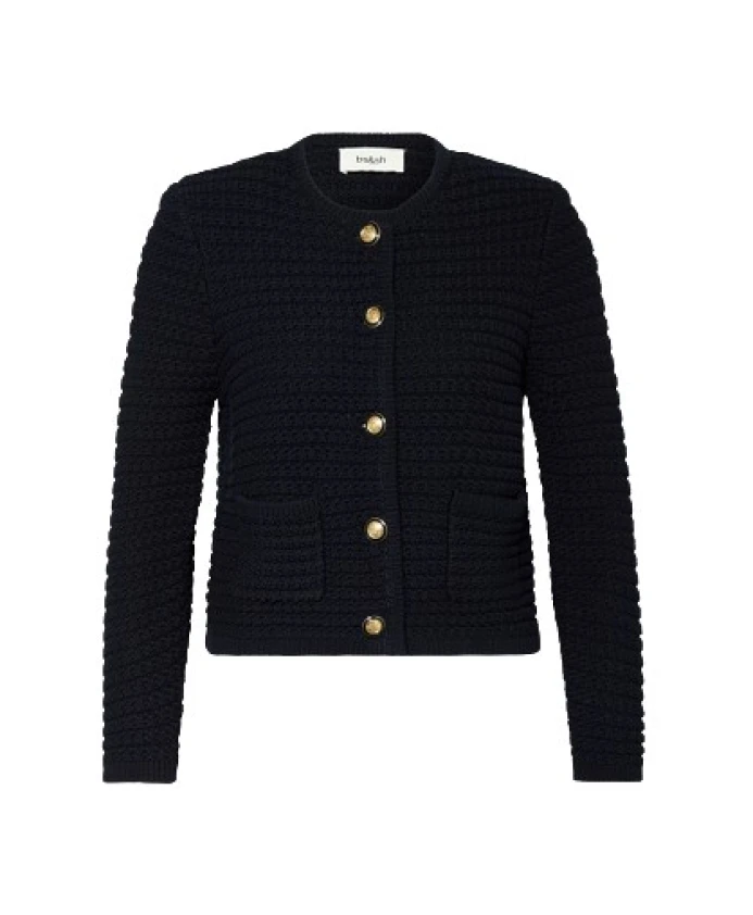 Элегантный кардиган-оттоман Ba&Sh, синий
Элегантный кардиган-оттоман Ba&Sh, синий