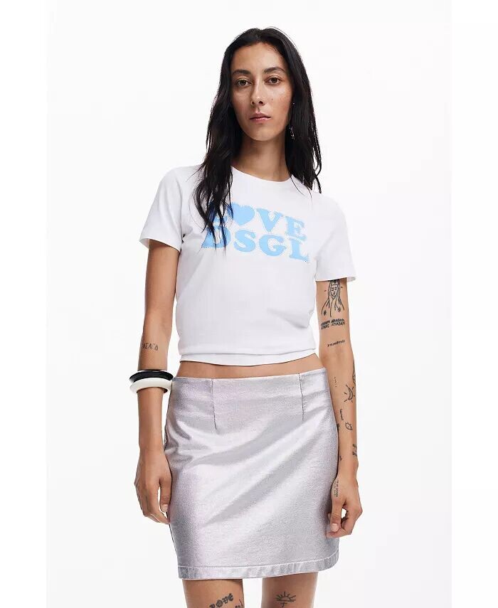 Женская футболка Love Desigual, белый
Женская футболка Love Desigual, белый