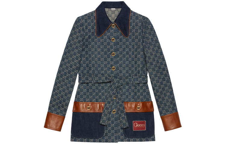 GUCCI Женская джинсовая куртка, Темно-синий
GUCCI Женская джинсовая куртка, Темно-синий