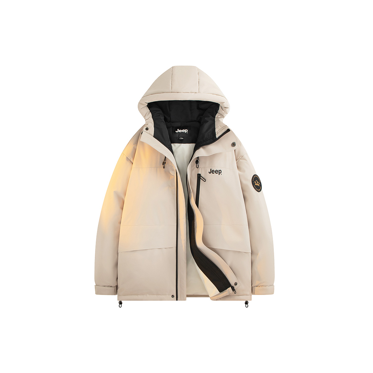 Jeep Унисекс пуховик, 031 Beige (90 Fleece, Quality Recommendation)
Jeep Унисекс пуховик, 031 Beige (90 Fleece, Quality Recommendation)