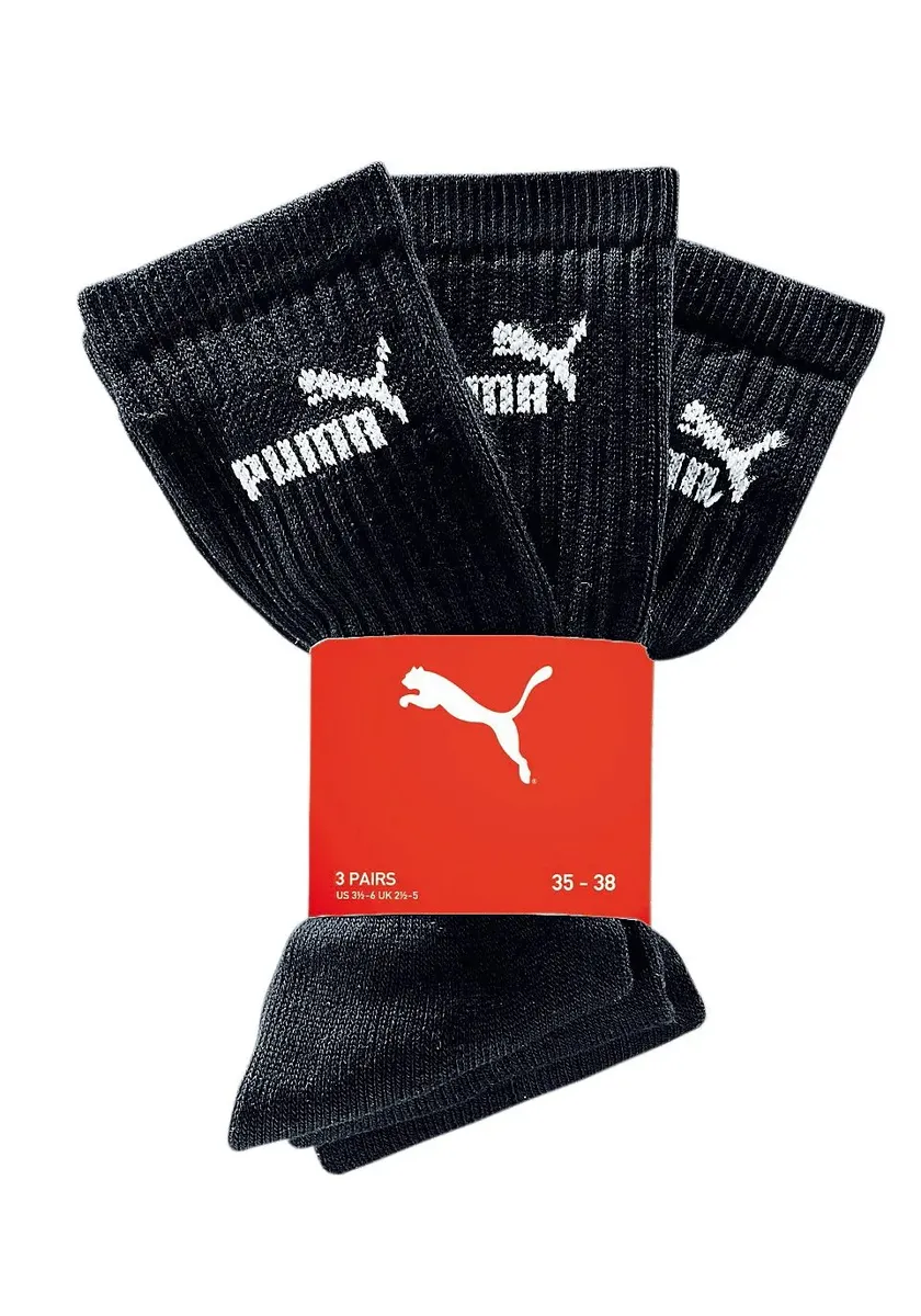 Носки для отдыха PUMA (3 шт.), прочное качество, черный
Носки для отдыха PUMA (3 шт.), прочное качество, черный