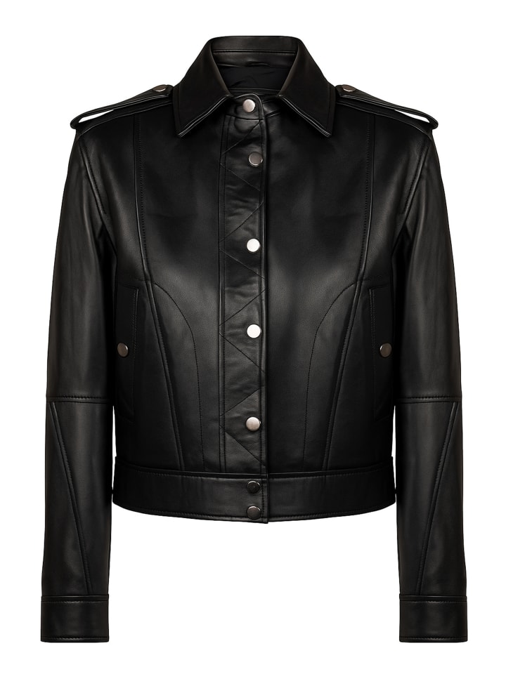 Черная кожаная куртка Felix Hardy
Черная кожаная куртка Felix Hardy