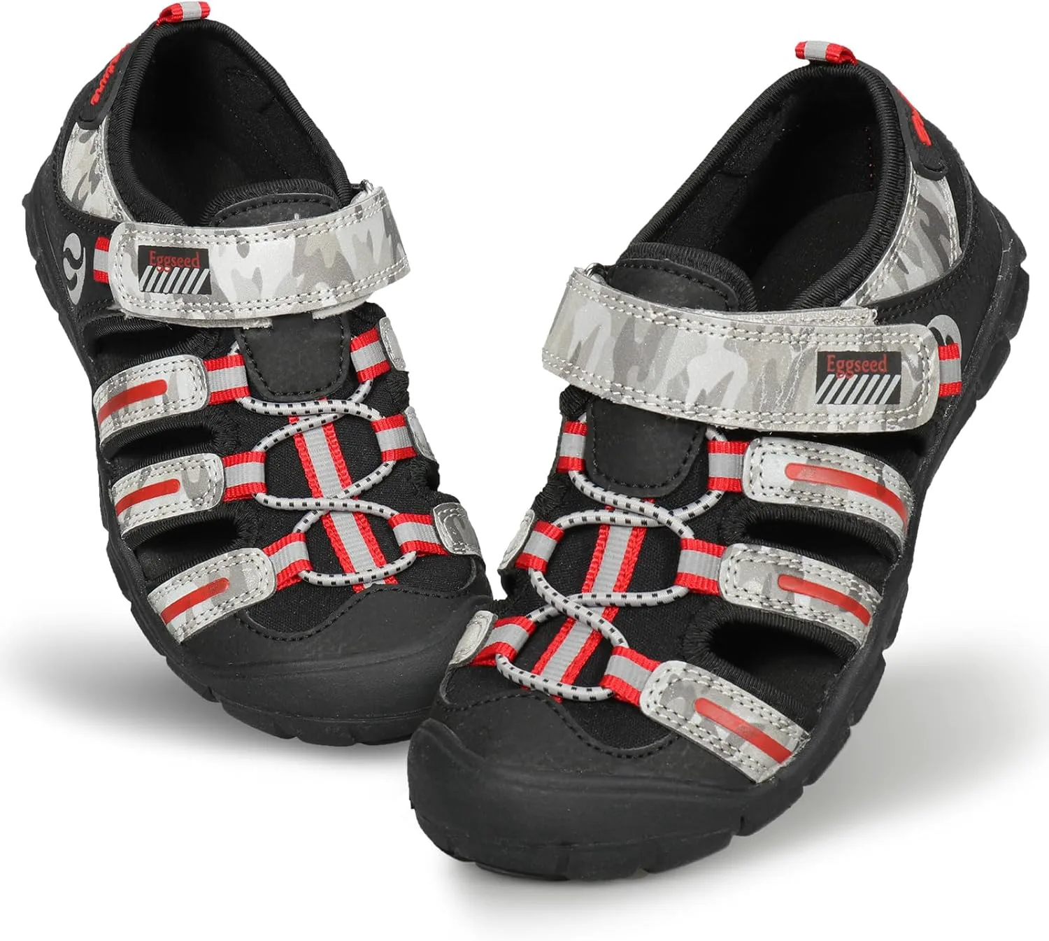 Сандалии для мальчиков UOVO, детские сандалии, походные спортивные с закрытым носком, пляжные летние сандалии для мальчиков, быстросохнущие, противоскользящие, черный/красный
Сандалии для мальчиков UOVO, детские сандалии, походные спортивные с закрытым носком, пляжные летние сандалии для мальчиков, быстросохнущие, противоскользящие, черный/красный