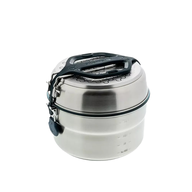 Посуда для пикника на 3-5 персон, нержавеющая сталь DECATHLON, темно серый
Посуда для пикника на 3-5 персон, нержавеющая сталь DECATHLON, темно серый