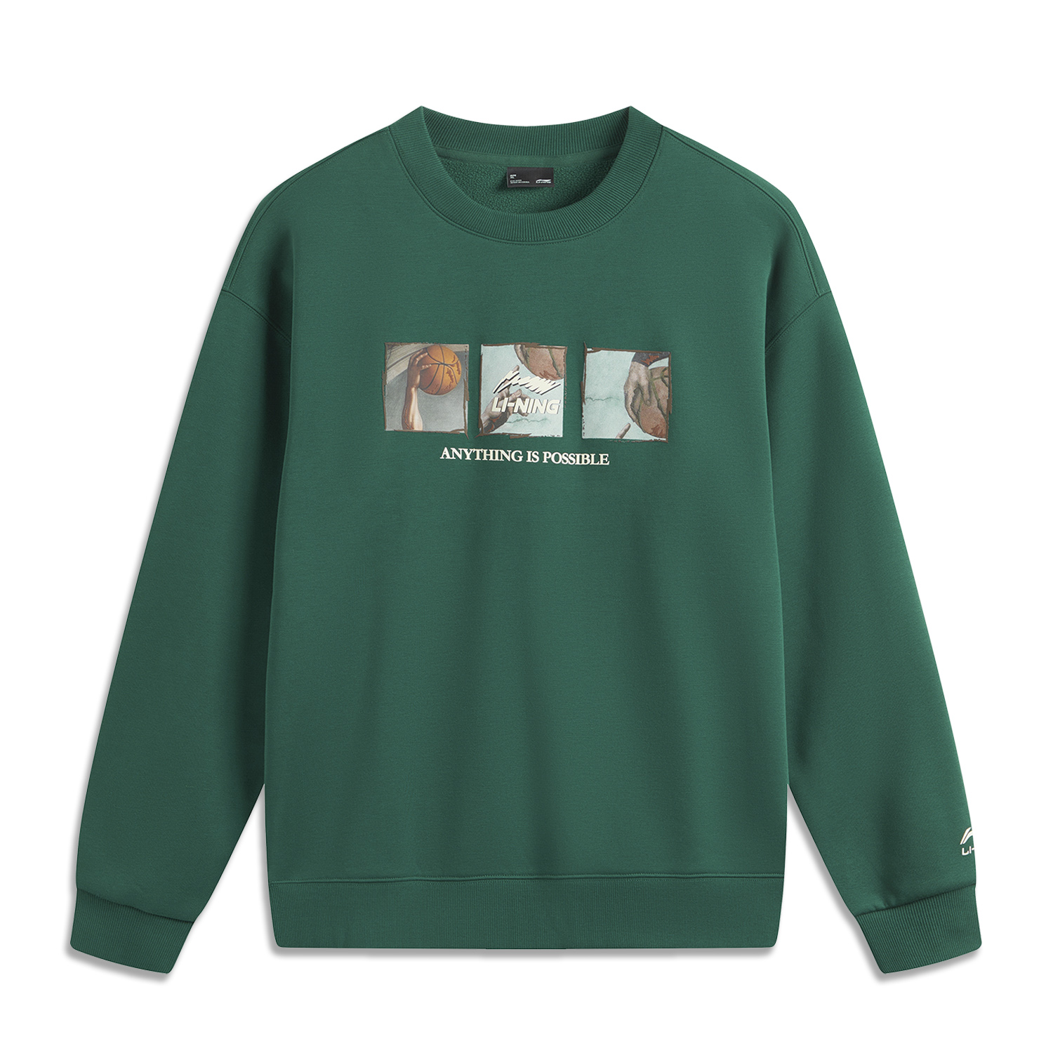 LINING Толстовка Sports Life Collection Unisex Vibrant Green
LINING Толстовка Sports Life Collection Unisex Vibrant Green