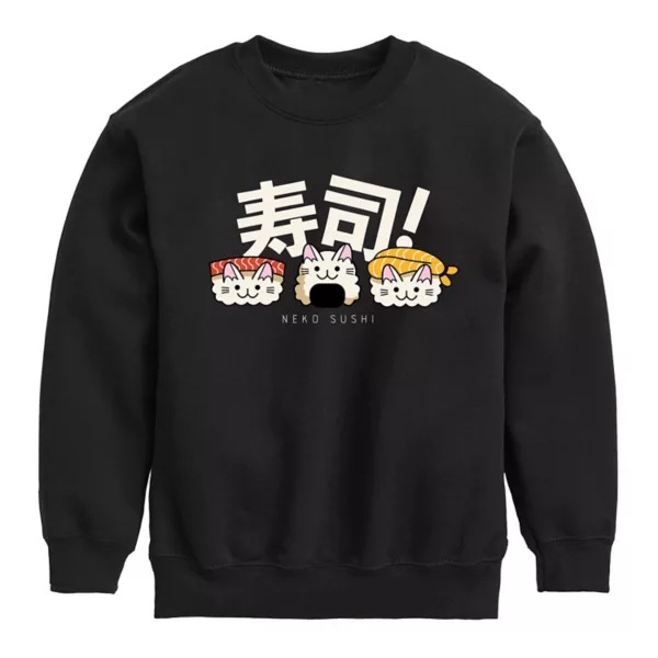 Флисовая толстовка Neko Sushi для мальчиков 8-20 лет Licensed Character, черный
Флисовая толстовка Neko Sushi для мальчиков 8-20 лет Licensed Character, черный