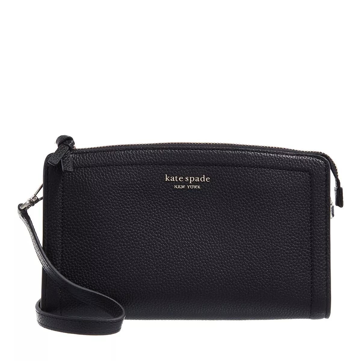 Маленькая сумка через плечо knott из шагреневой кожи Kate Spade New York, черный
Маленькая сумка через плечо knott из шагреневой кожи Kate Spade New York, черный