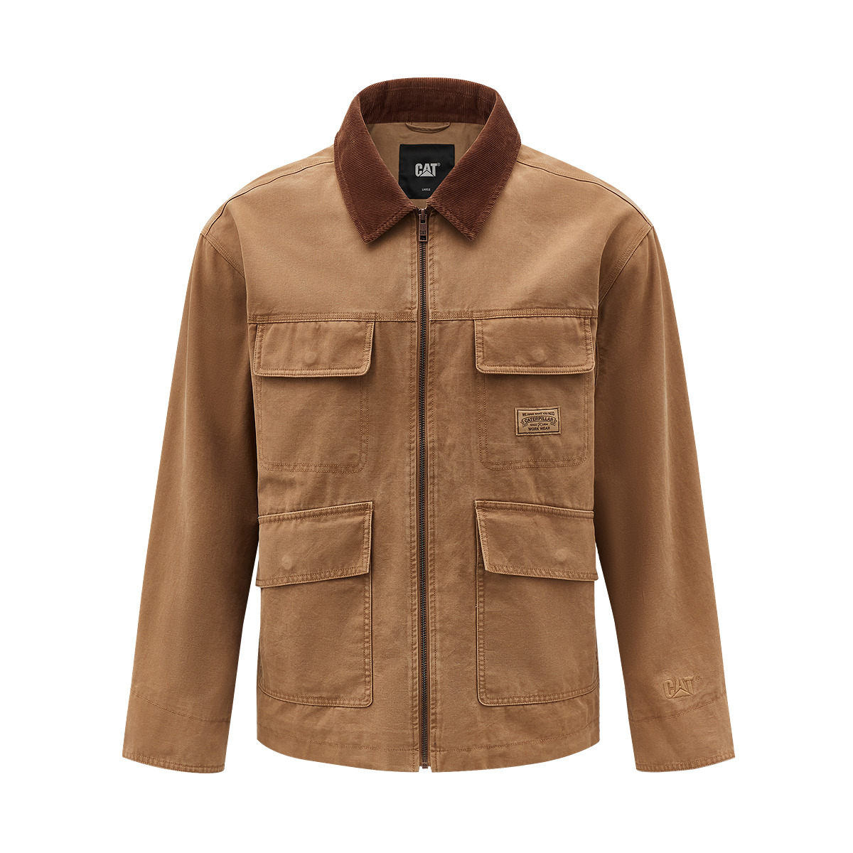 Куртка мужская Lapel Moderate Workwear CAT, темно-хаки
Куртка мужская Lapel Moderate Workwear CAT, темно-хаки