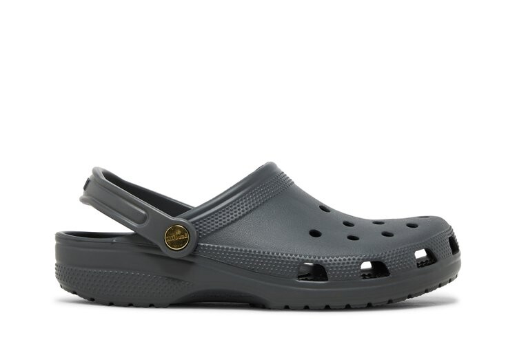 Кроссовки Crocs JJJJound x Classic Clog 'Slate Grey', серый 
Кроссовки Crocs JJJJound x Classic Clog 'Slate Grey', серый