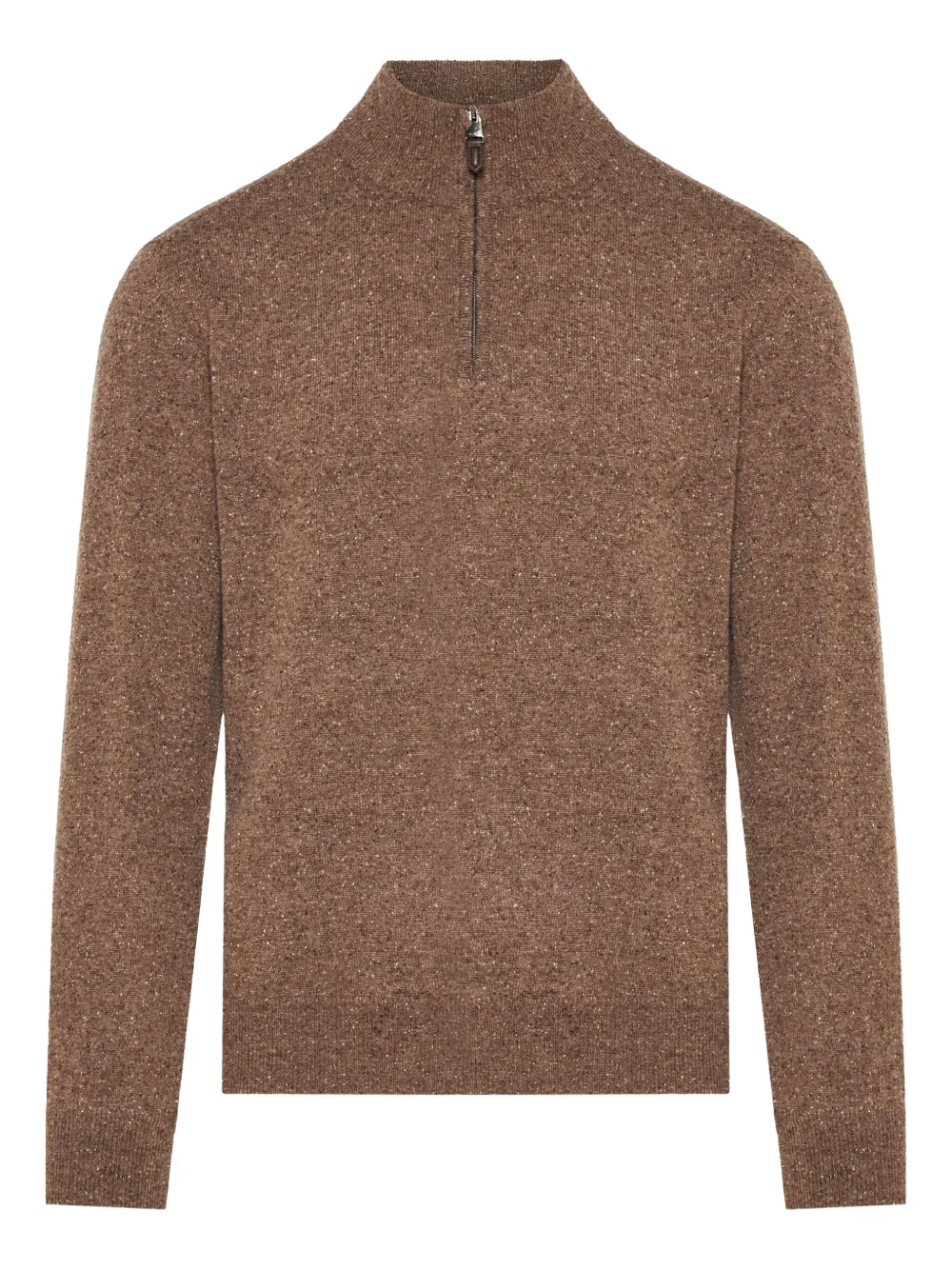 Поло на молнии Canali, коричневый
Поло на молнии Canali, коричневый