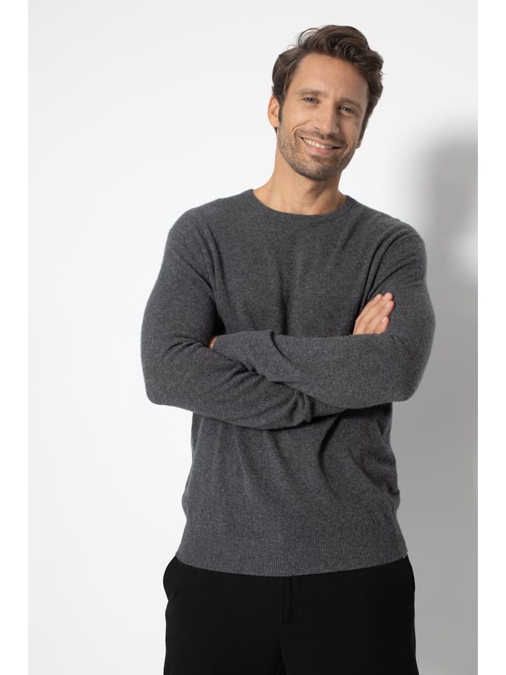 Perfect Cashmere Кашемировый свитер "Блейк" антрацитового цвета
Perfect Cashmere Кашемировый свитер "Блейк" антрацитового цвета