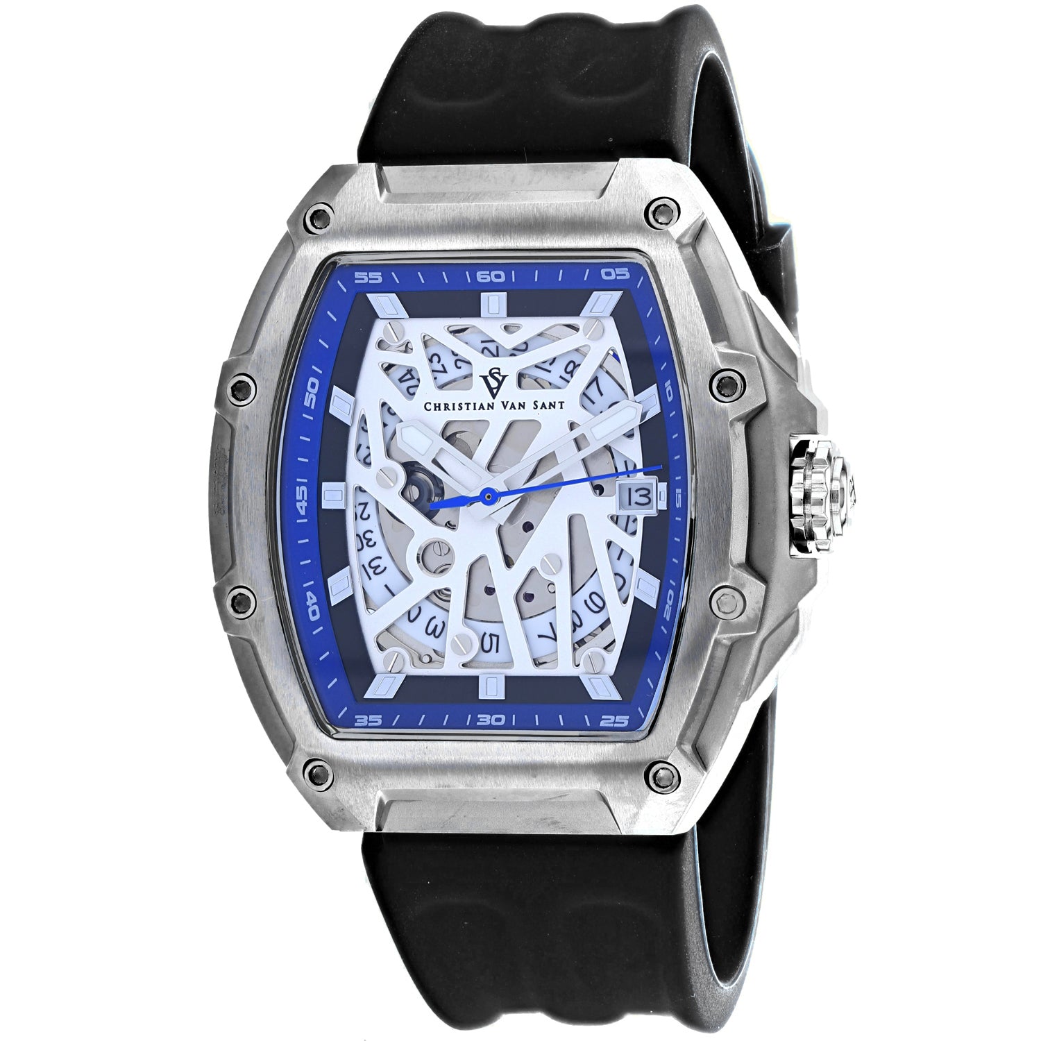 Мужские часы Christian Van Sant Odyssey с белым циферблатом
Мужские часы Christian Van Sant Odyssey с белым циферблатом