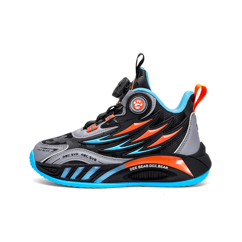 Детские баскетбольные кроссовки с низким верхом, устойчивые к скольжению и износу Wooden Rabbit, черный/серый
Детские баскетбольные кроссовки с низким верхом, устойчивые к скольжению и износу Wooden Rabbit, черный/серый