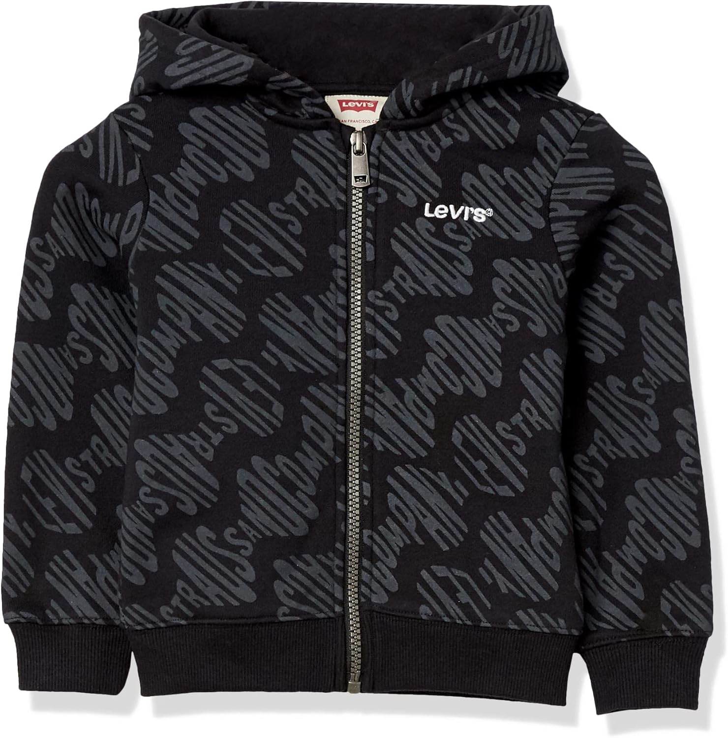 Комплект из 3 предметов: футболка с принтом, толстовка с капюшоном и джинсы Levi's Baby Boys, Black/Sebastian
Комплект из 3 предметов: футболка с принтом, толстовка с капюшоном и джинсы Levi's Baby Boys, Black/Sebastian