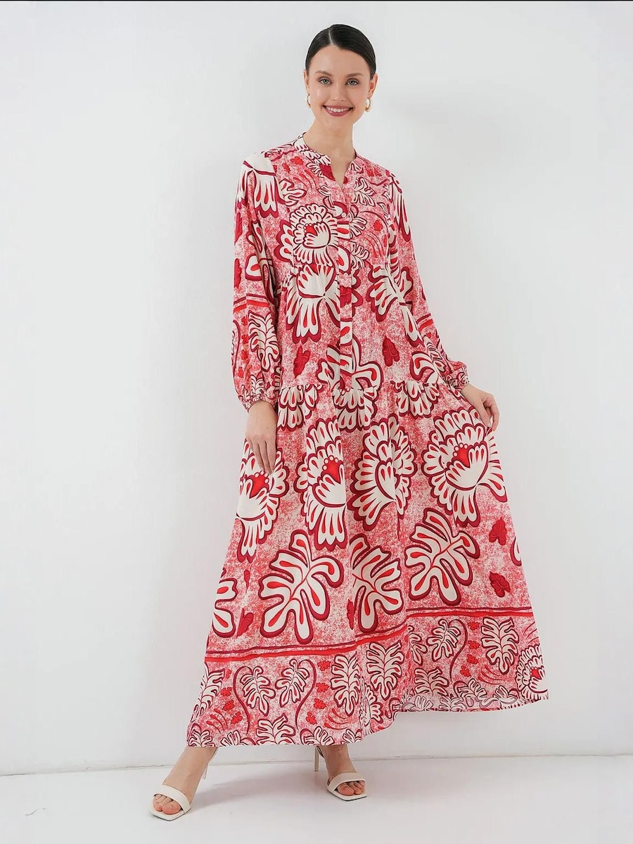 Платье-рубашка Bigdart, красный/светло-красный
Платье-рубашка Bigdart, красный/светло-красный