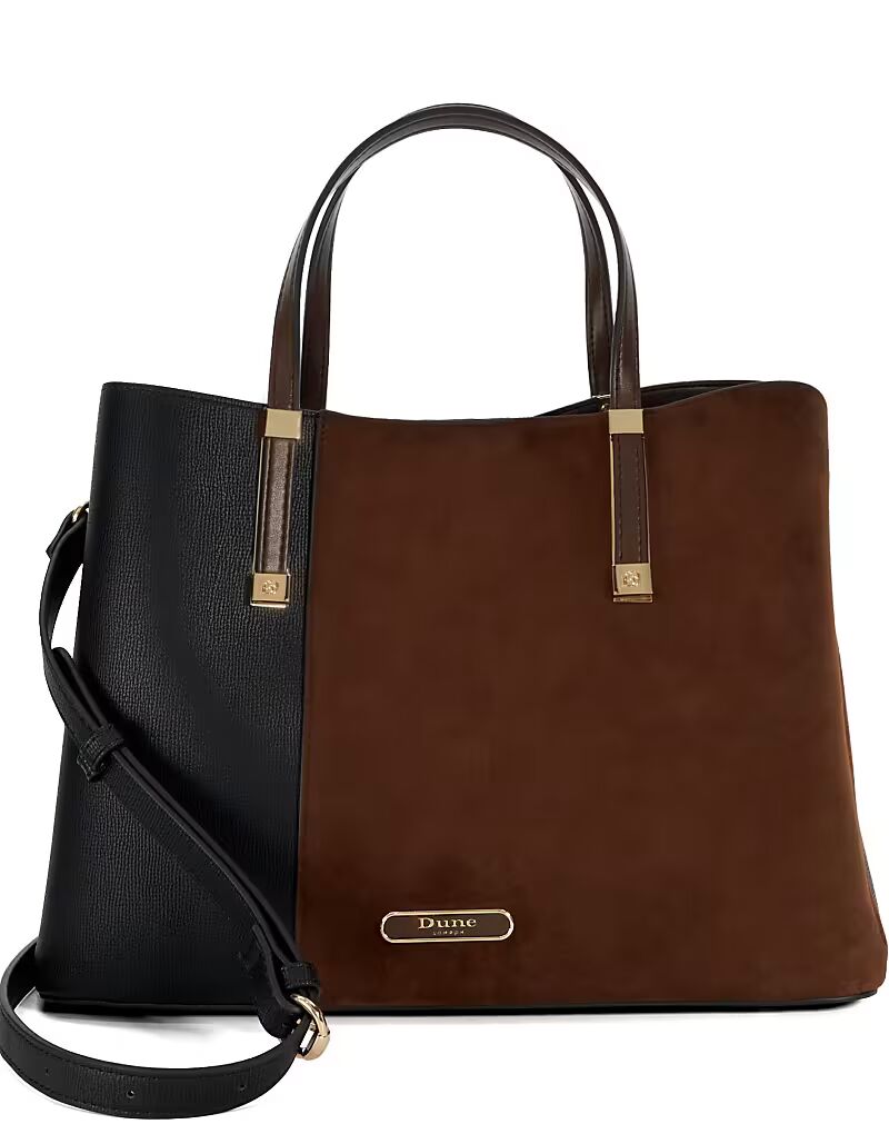 Сумка-шоппер Dune London Dorry темно-коричневого цвета
Сумка-шоппер Dune London Dorry темно-коричневого цвета