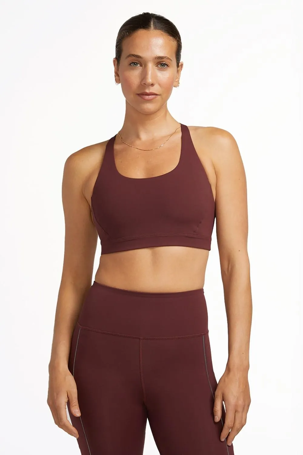 ALRN Миди-бра с перекрестными лямками ALWRLD, Port
ALRN Миди-бра с перекрестными лямками ALWRLD, Port