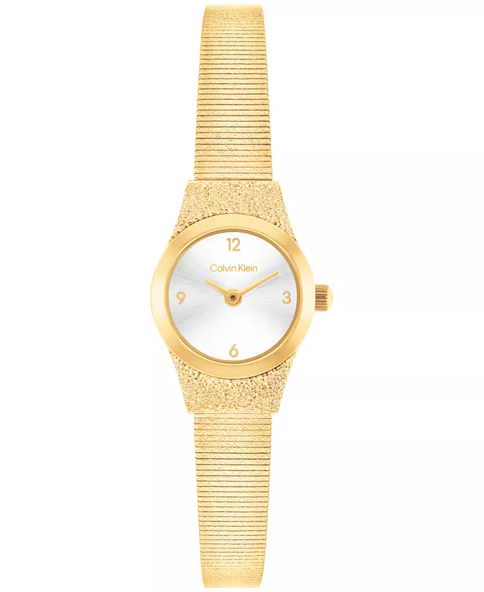 Женские часы с современным золотым браслетом из нержавеющей стали, 18 мм Calvin Klein
Женские часы с современным золотым браслетом из нержавеющей стали, 18 мм Calvin Klein