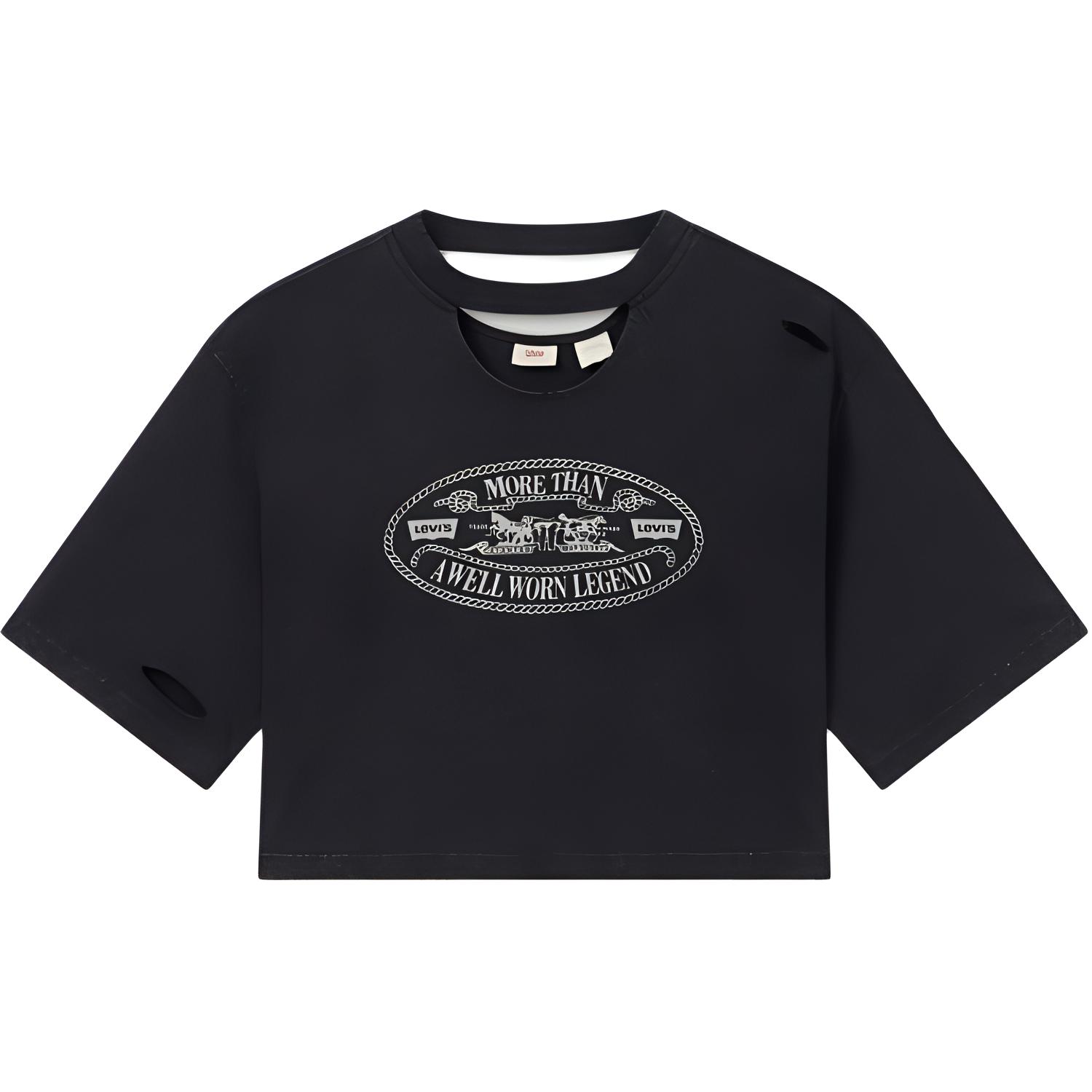 Levis Футболка женская черная
Levis Футболка женская черная