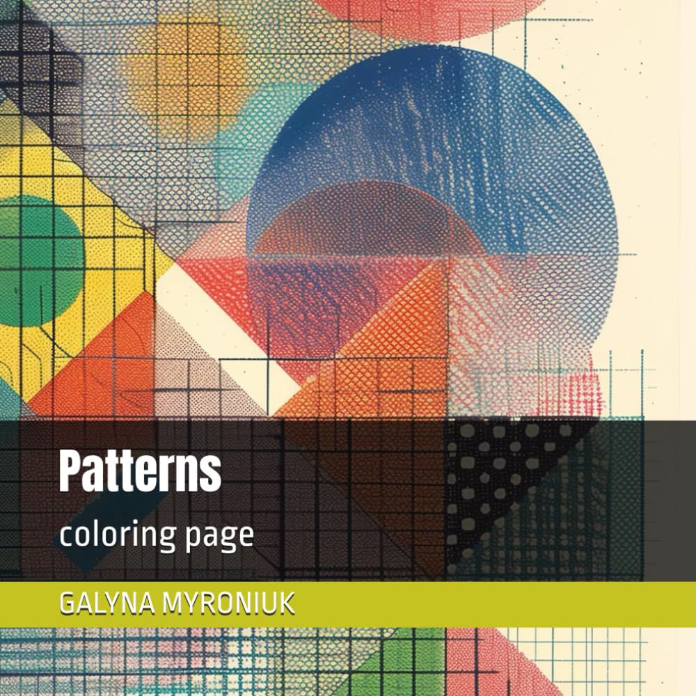 Patterns: coloring page (Independently published)
Patterns: coloring page (Independently published)