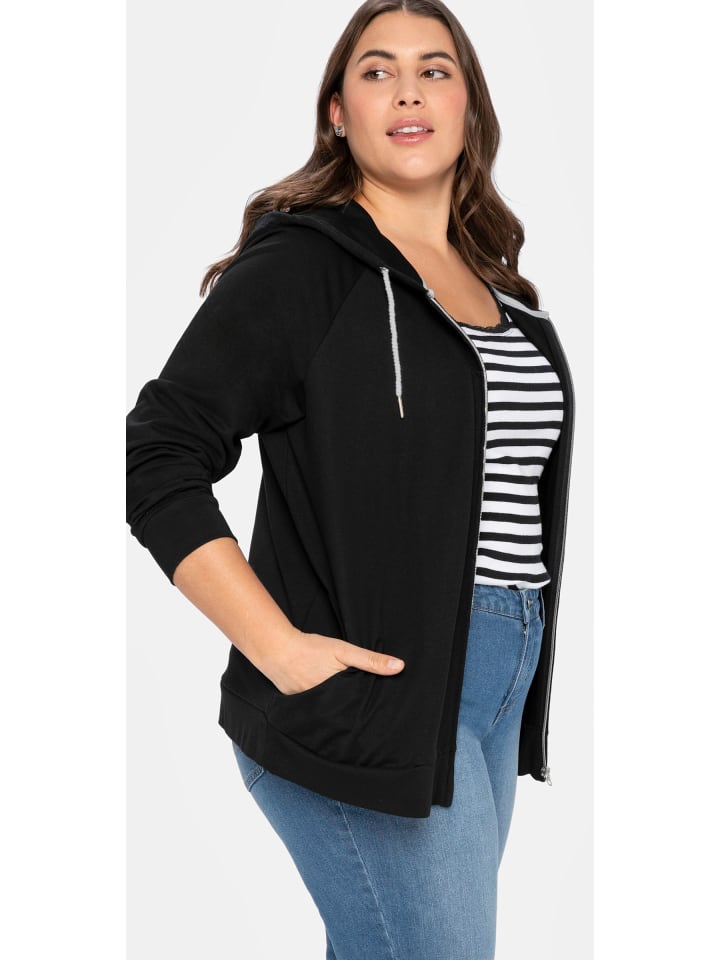 Блейзер sheego, черный
Блейзер sheego, черный