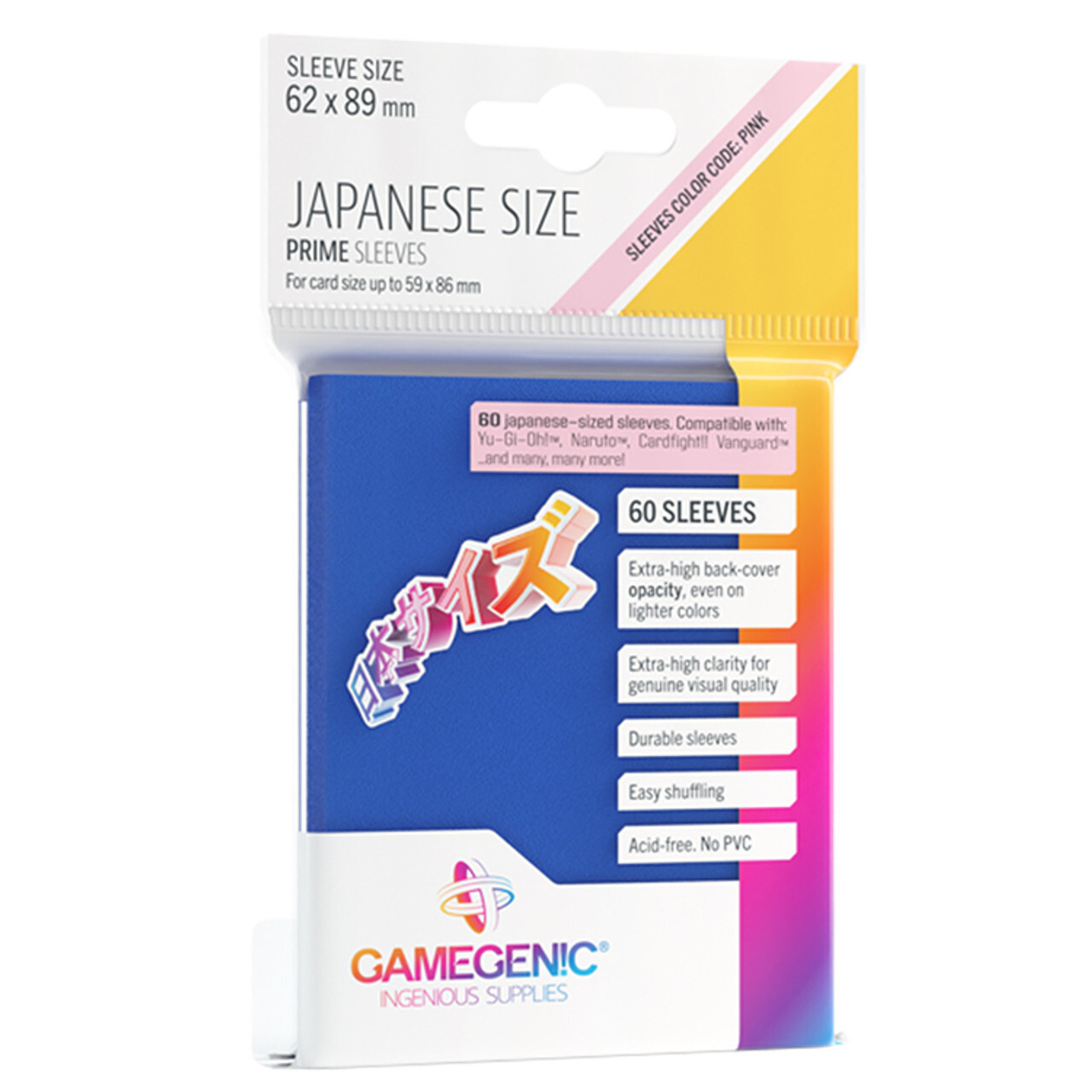 Аксессуары Game Genic: Blue Prime Sleeves - Japanese Size (60ct) 
Аксессуары Game Genic: Blue Prime Sleeves - Japanese Size (60ct)