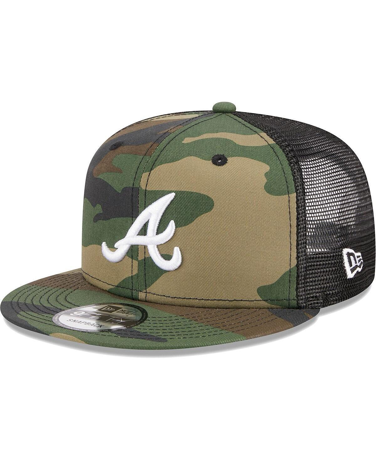 Мужская камуфляжная кепка Atlanta Braves Woodland Camo Trucker 9FIFTY Snapback New Era
Мужская камуфляжная кепка Atlanta Braves Woodland Camo Trucker 9FIFTY Snapback New Era
