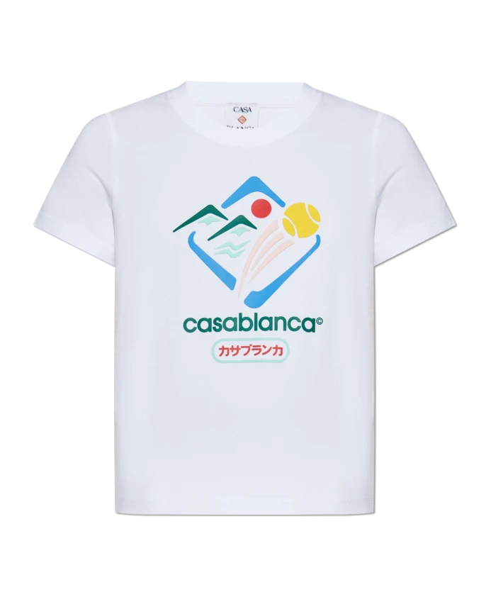 Футболка с логотипом Casablanca, белый
Футболка с логотипом Casablanca, белый