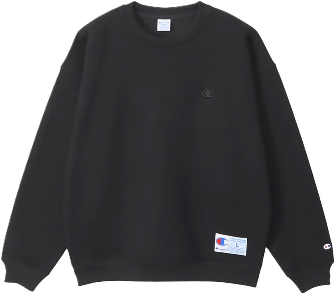 Мужская толстовка Champion с длинным рукавом, хлопковая, производства США, свободного кроя, с логотипом One Point, круглым вырезом, в спортивном стиле, черный
Мужская толстовка Champion с длинным рукавом, хлопковая, производства США, свободного кроя, с логотипом One Point, круглым вырезом, в спортивном стиле, черный