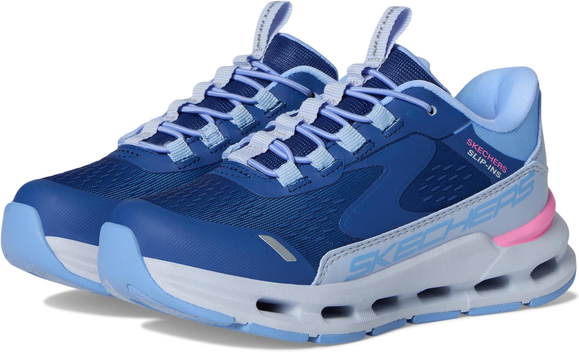 Кроссовки SKECHERS KIDS Skechers Hands Free Slip-Ins, Glide-Step + - Vista Lane 303654L, цвет Navy/Periwinkle
Кроссовки SKECHERS KIDS Skechers Hands Free Slip-Ins, Glide-Step + - Vista Lane 303654L, цвет Navy/Periwinkle