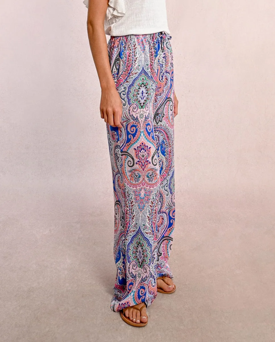 Женские длинные брюки с принтом Molly Bracken, синий
Женские длинные брюки с принтом Molly Bracken, синий