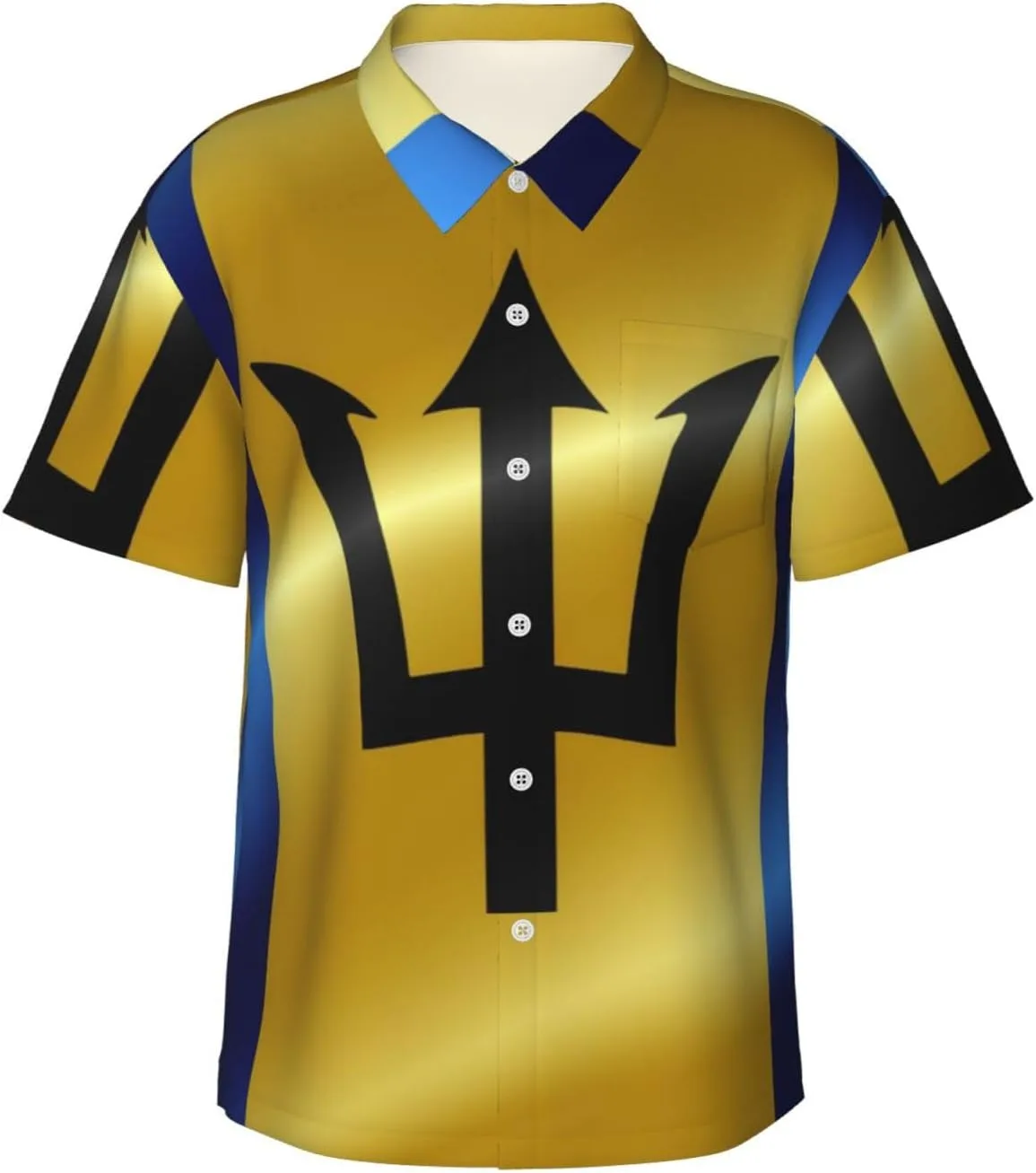 Мужская гавайская рубашка с коротким рукавом WOEZKEX
Мужская гавайская рубашка с коротким рукавом WOEZKEX