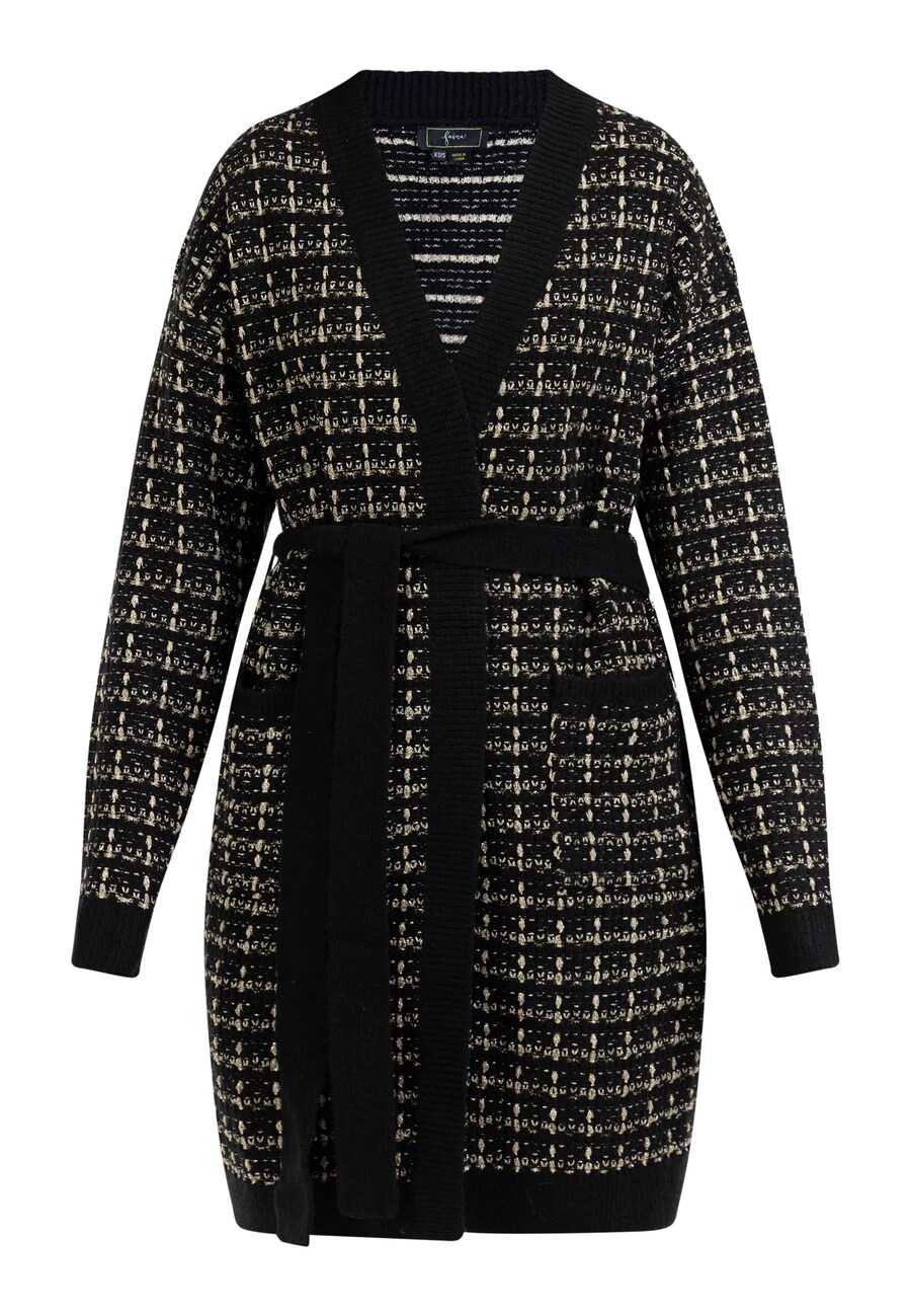 Вязаный кардиган faina, черный
Вязаный кардиган faina, черный