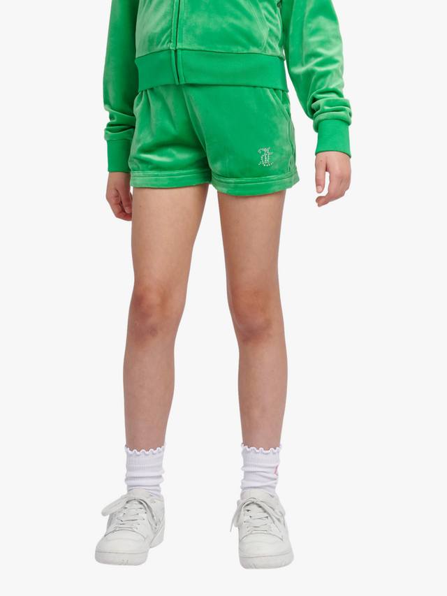 Детские велюровые складывающиеся шорты Juicy Couture, Green Bee
Детские велюровые складывающиеся шорты Juicy Couture, Green Bee
