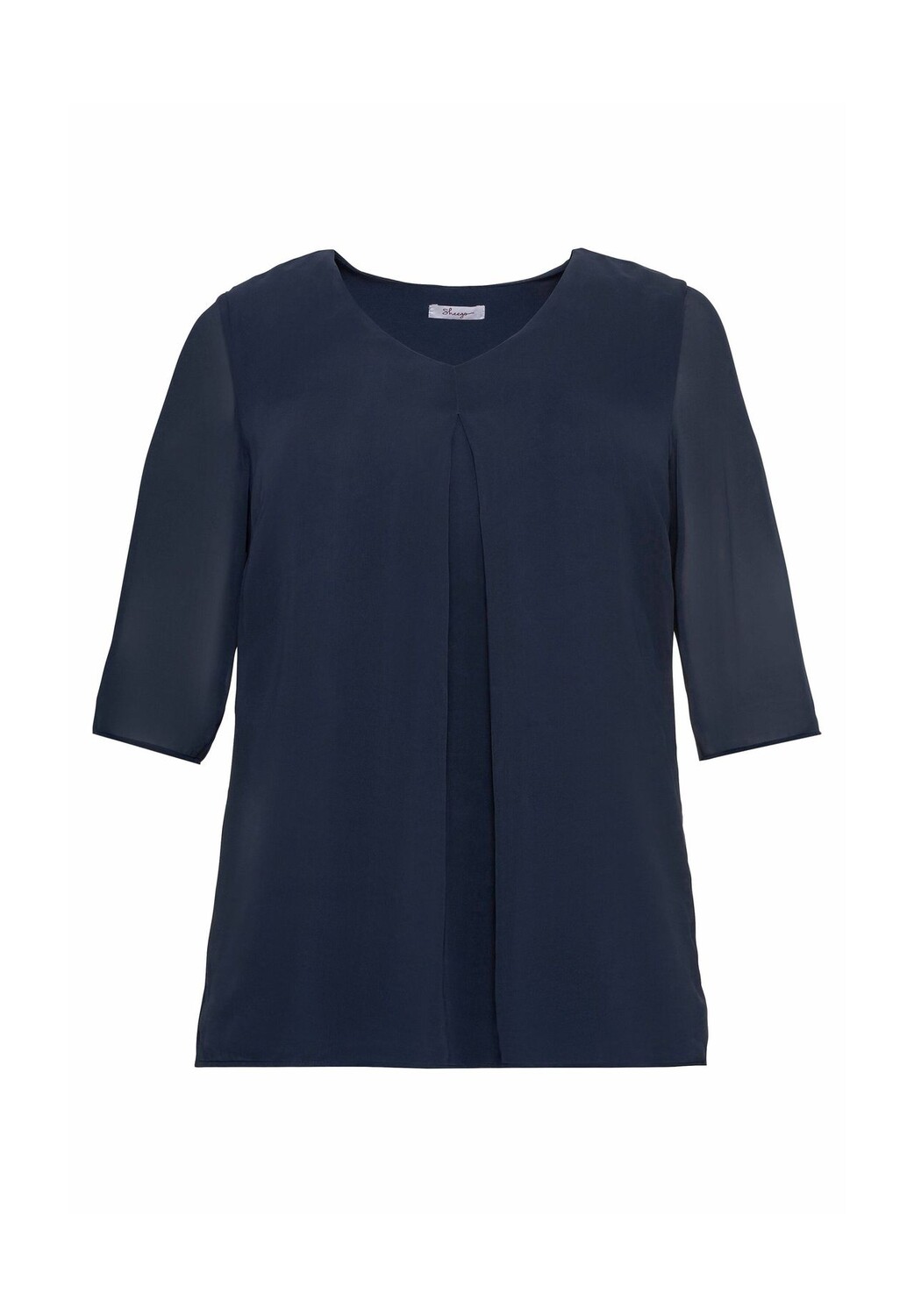 Многослойная туника из шифона sheego, цвет Marine
Многослойная туника из шифона sheego, цвет Marine