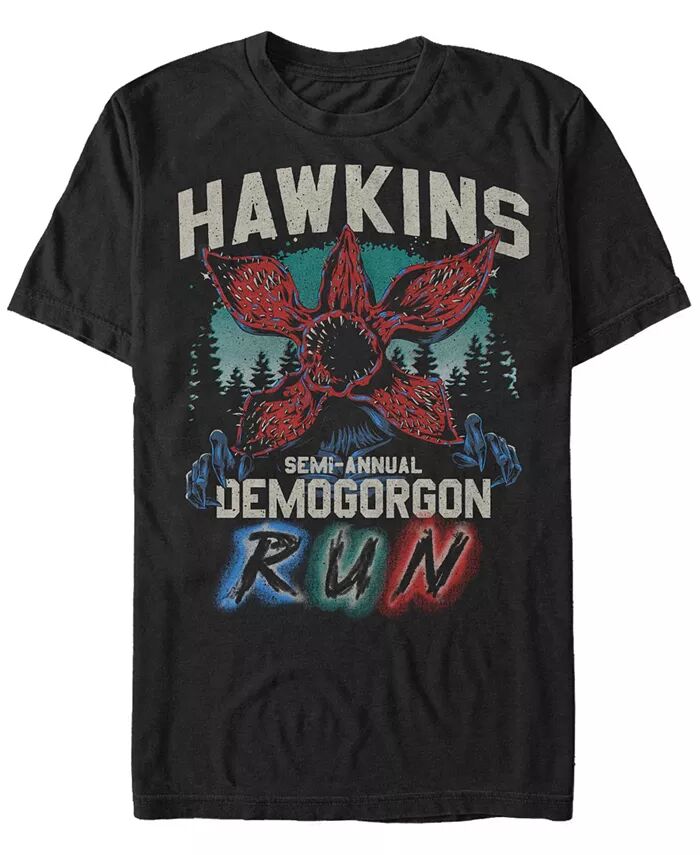 Мужская футболка с коротким рукавом Stranger Things Hawkins Runner Fifth Sun, черный
Мужская футболка с коротким рукавом Stranger Things Hawkins Runner Fifth Sun, черный
